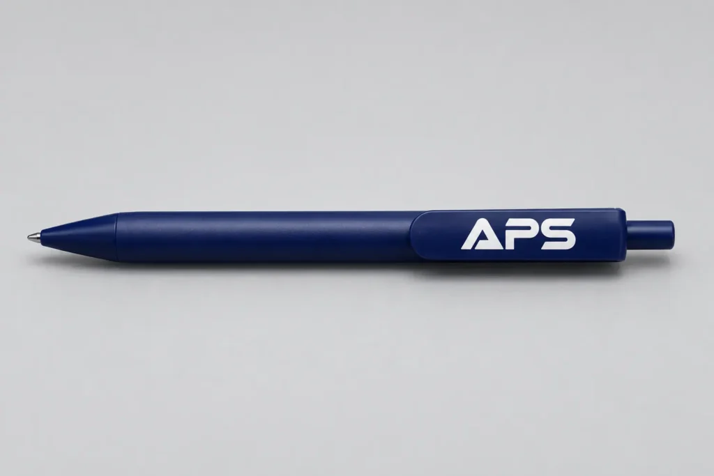 قلم كحلي بشعار APS