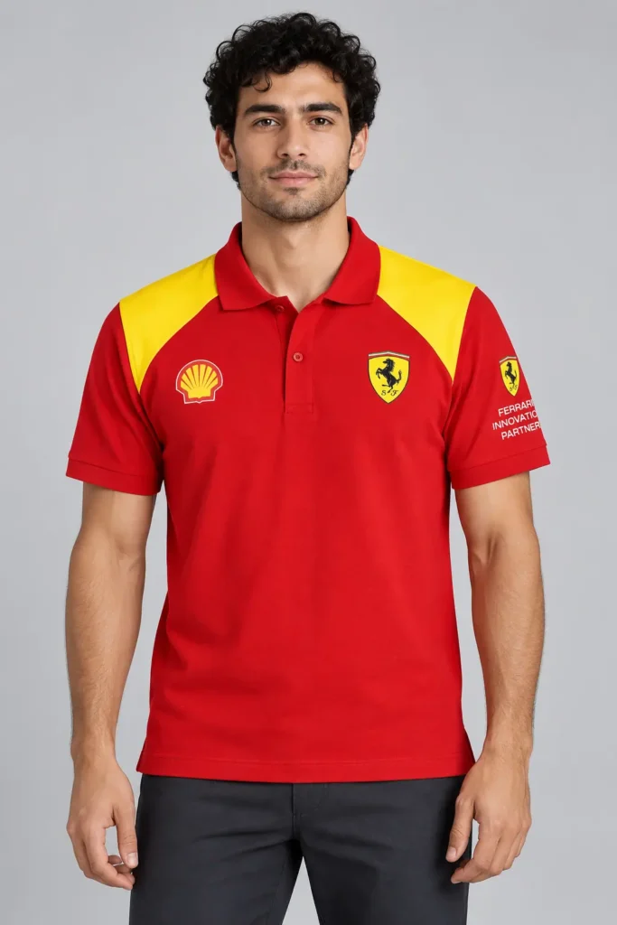 قميص بولو Shell — منظر أمامي