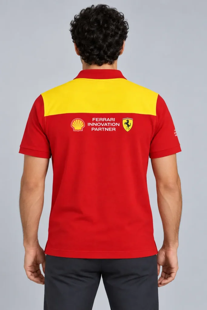 قميص بولو Shell — منظر خلفي